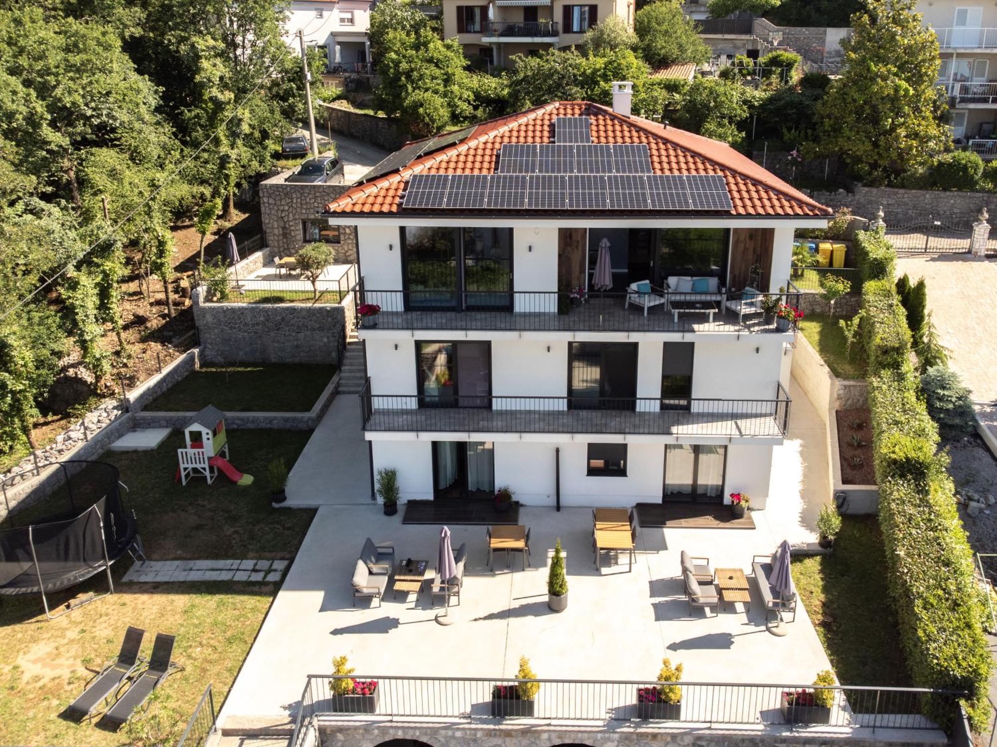 Apartments Alba Chiara Kastav Bagian luar foto